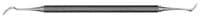 Hu-Friedy CK-3 Crane-Kaplan Double-End Periodontal Knife, #2 Octagon Handle, Stainless Steel, 1 Each - CK-3 Crane-Kaplan DE Knife #2 Octagon - Image 1