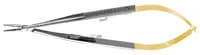 Hu-Friedy Castroviejo Perma Sharp Needle Holder, Straight Micro, 5.5" (14cm), NH5020M - Micro Straight Castro Perma Sharp® Needle Holder 5.5" - Image 1