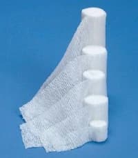 DeRoyal Apex Conforming Bandage, Rayon Polyester Blend, 3" x 75", 1 Ply, Sterile, 72/Case - Bandage Confrm Apex 1Ply ST - Image 1