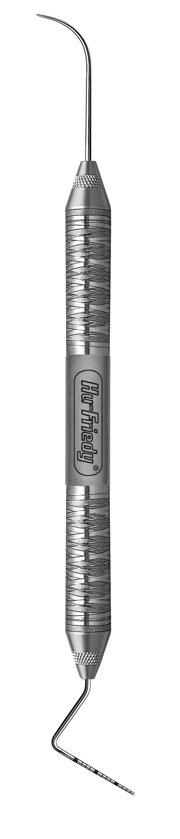 Hu-Friedy Qulix Color-Coded Expros 3A/UNC15 #6 Satin Steel Double-Ended, XP3A/UNC15 - Qulix™ Color-Coded Expros - 3A/UNC15 - #6 Satin Steel® - Image 1