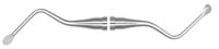 Hu-Friedy #12 Miller Double-End Surgical Curette, #522 Hexagon Handle, 4.2 mm Working Ends, CM12 - 12 Miller Surgical Curette - Image 1