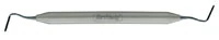 Hu-Friedy Black Line Allen End-Cutting Intrasulcular Periodontal Knife, Double-Ended, Stainless Steel, 1/Pk, KPAX - Periodontal Knife, Allen End-Cutting, Intrasulcular, Black Line Handle, 1/Pk, KPAX - Image 1