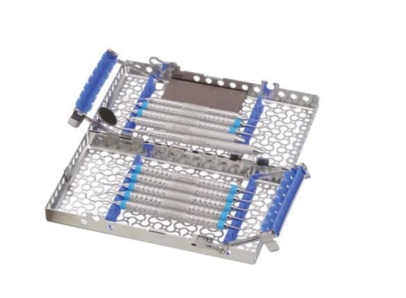 IMS® Infinity Series™ Cassettes – 20-Instrument Double-Decker Cassette, 9.7" x 1.5" x 6", Red, IMN9200 - IMS® Infinity Series™ Cassettes – 20-Instrument Double-Decker Cassette, 9.7" x 1.5" x 6" - Red - Image 1