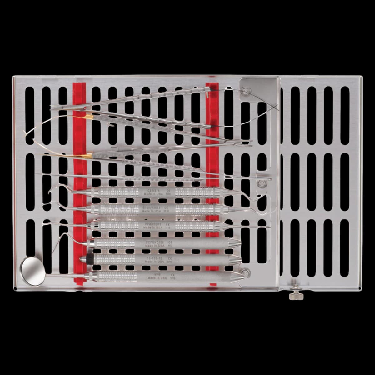 Hu-Friedy Microsurgical Kit, 11-Piece, Satin Steel, IMS Infinity Series Cassette, IM8120 - Microsurgical Kit - Microsurgical Kit - Image 1