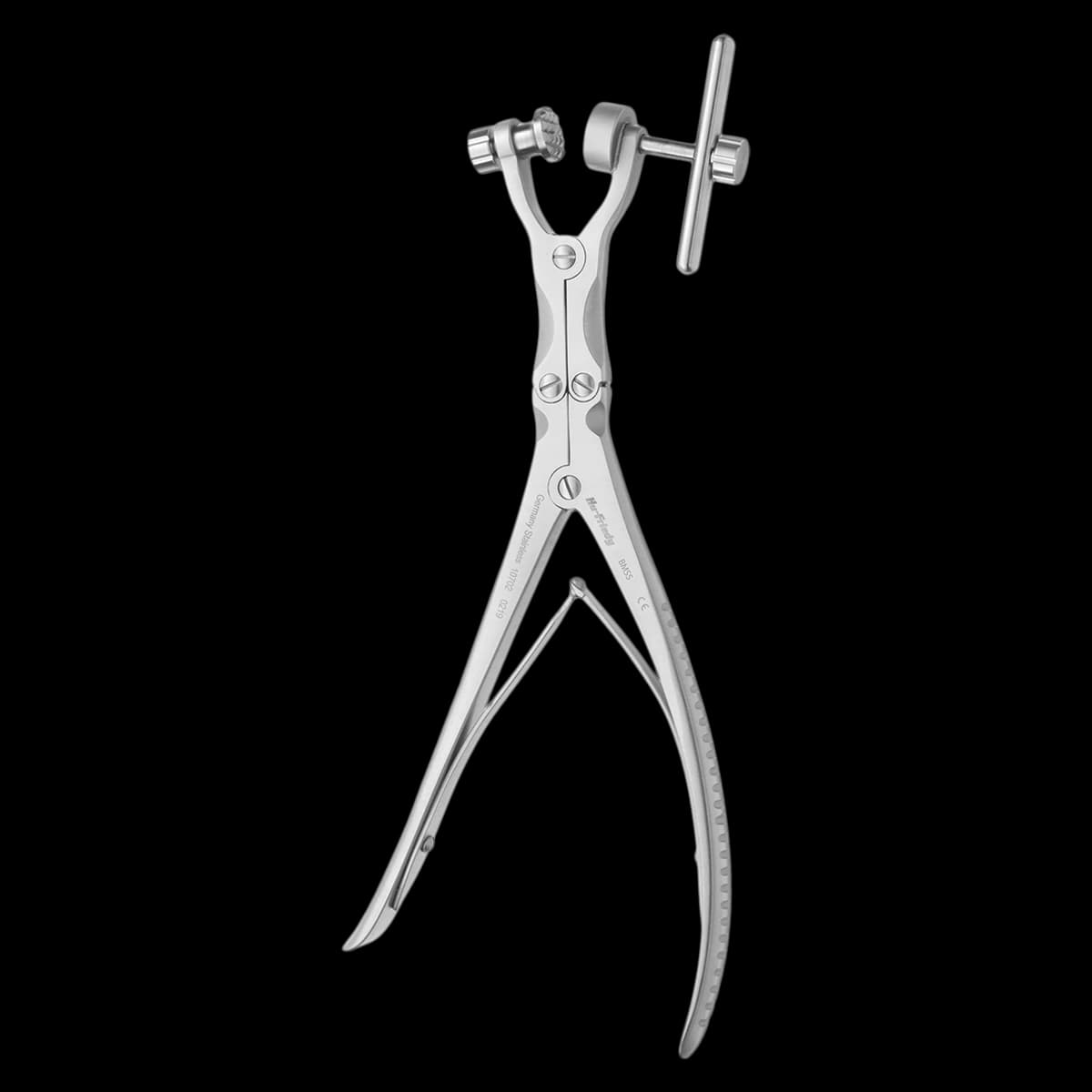 Hu-Friedy Bone Mill, Stainless-Steel, Double-Hinge, BMSS - Bone Mill Stainless-Steel - Image 1