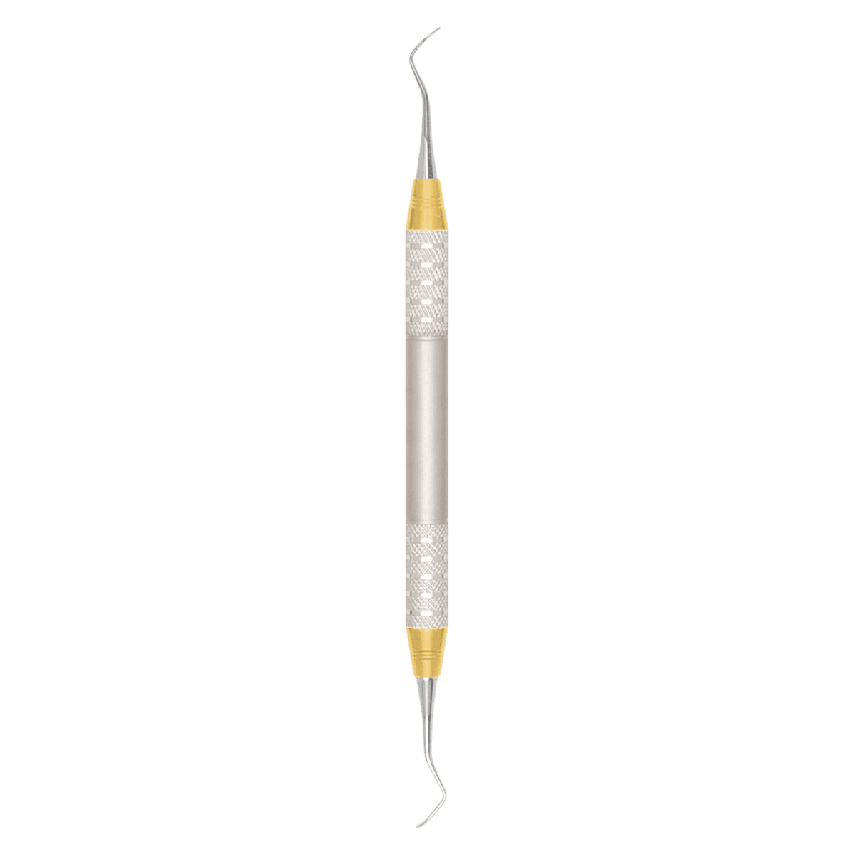 A. Titan Instruments D-Lite Anterior Curette #137, Double-Ended, Stainless Steel, Each - A.Titan - Anterior curaler goes sub gingival without instrument change - Image 1