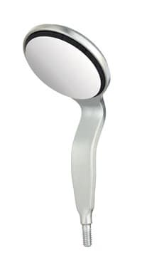 Hu-Friedy #4 High Definition Cone Socket Mouth Mirror, Double-Sided, 1/Pkg, MIR4DSHD - 4 HD Cone Socket Mirror, Double-Sided - Image 1