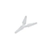 Kendall Suction Tubing Connector, Y-Type, Clear, 50/Case - Connector Tubing Y-type - Image 1