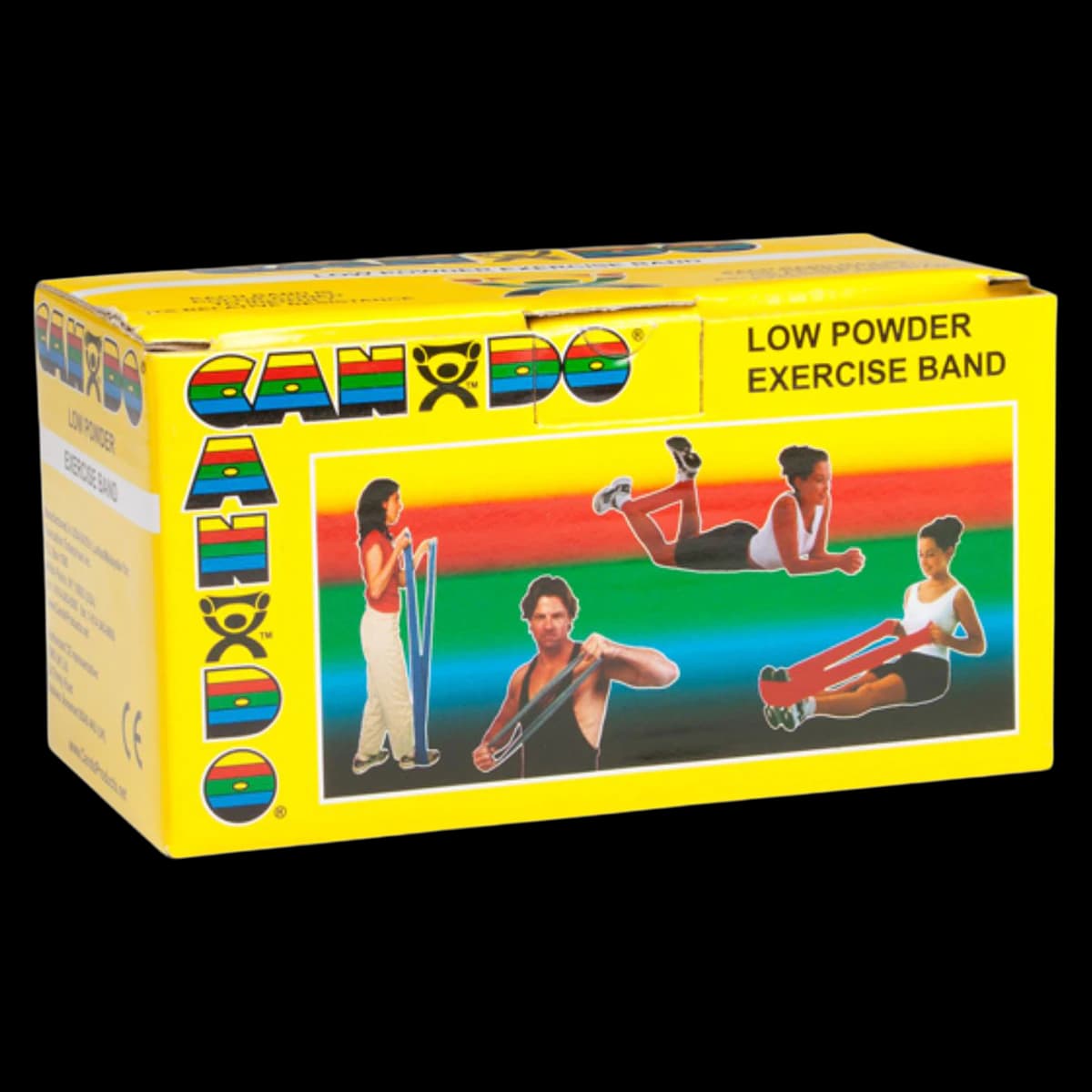 CanDo Exercise Band, Yellow, X-Light Resistance, 6 yd Roll - Exercise Band Can-do Ylw - Image 1