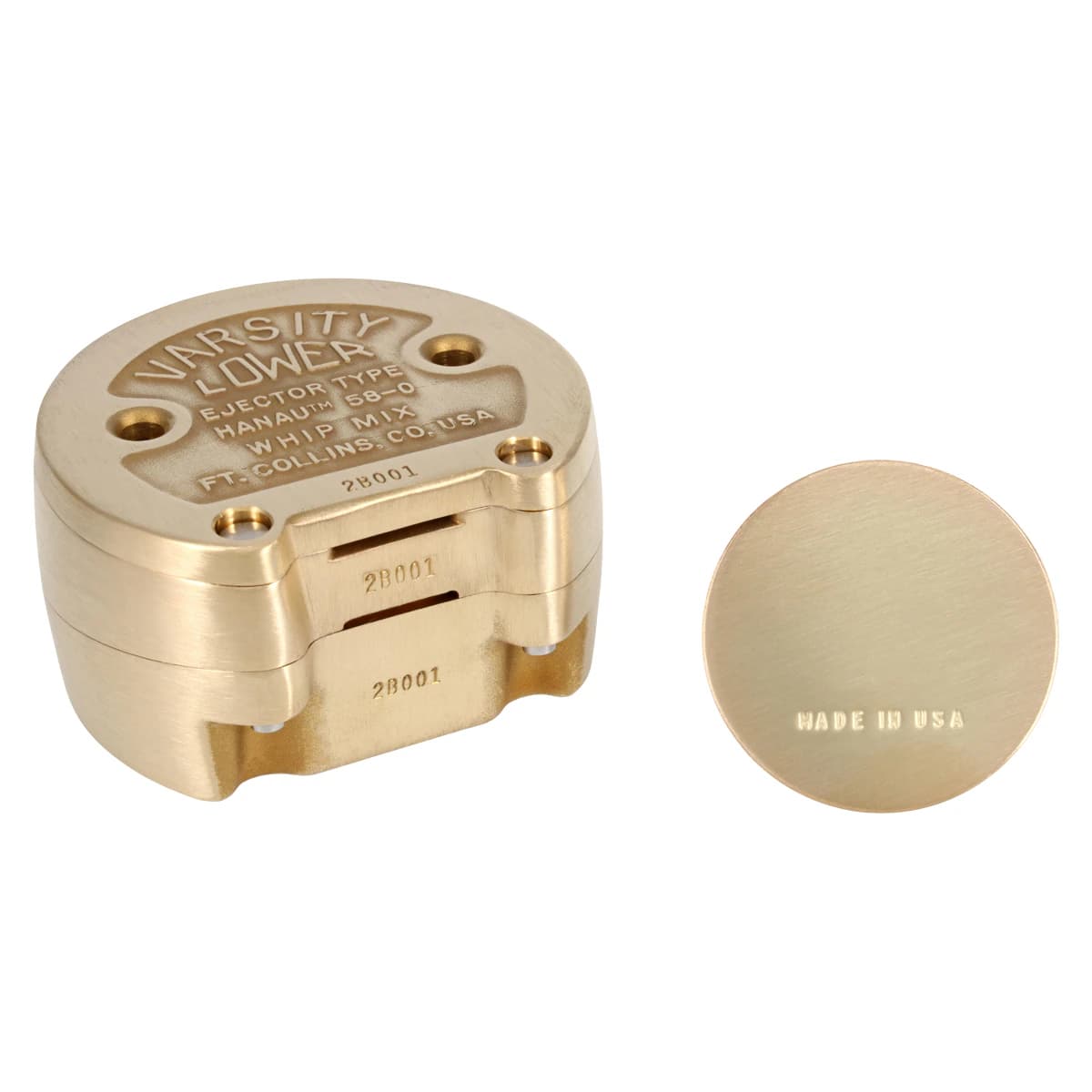 Hanau™ Varsity Flask Lower Ejector Type, Whip Mix - Hanau™ Varsity Flask Lower Ejector Type - Image 1