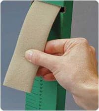 Rolyan SoftStrap Material Strap, Nylon/Foam, 2" x 10 yds, Beige - Strap Soft Beige - Image 1