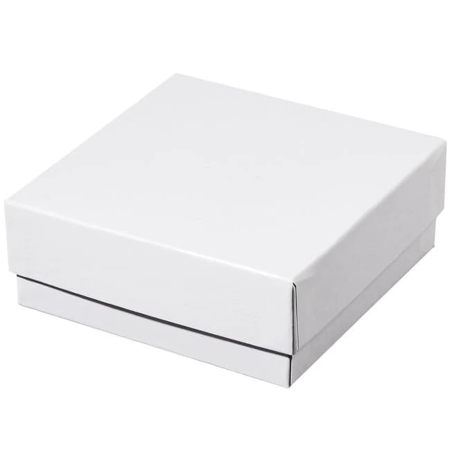 Nalge-Nunc International Cardboard Freezer Box, 81-Place, White, 6/Case - Freezer Box 81/Pl Cardboard - Image 1