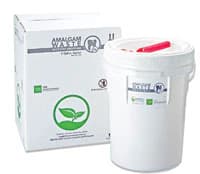 Healthfirst Amalgam 5 Gallon Waste Recovery Container, Plastic Reusable - Amalgam 5 Gal Waste Recovery - Image 1