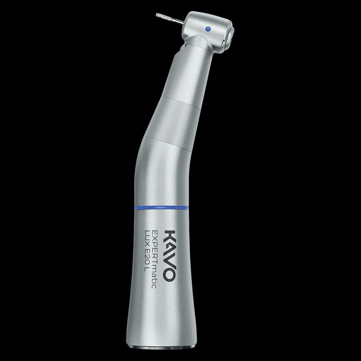 KaVo EXPERTmatic E20L Low-Speed Contra Angle Attachment, 1:1 Transmission, Cellular Optic, Push Button Autochuck, 1-Port Spray, 1007.5540 - EXPERTmatic Attachments - E20 L - Low-Speed - Image 1