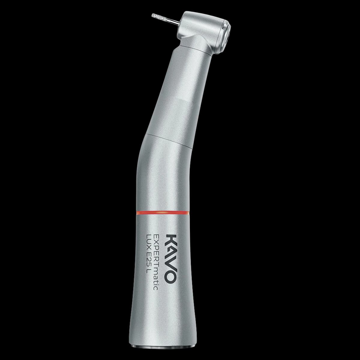 KaVo EXPERTmatic E25L Contra Angle High-Speed Attachment, 1:5, Friction Grip Push-Button Autochuck, 3-Port Spray, Cellular Optic, 1.007.5550 - EXPERTmatic Attachments - E25 L - High-Speed - Image 1