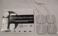 Mastex Industries Self-Adhesive Electrodes for TENS, 4/Package - Self Adh Electrodes f/TENS - Image 1