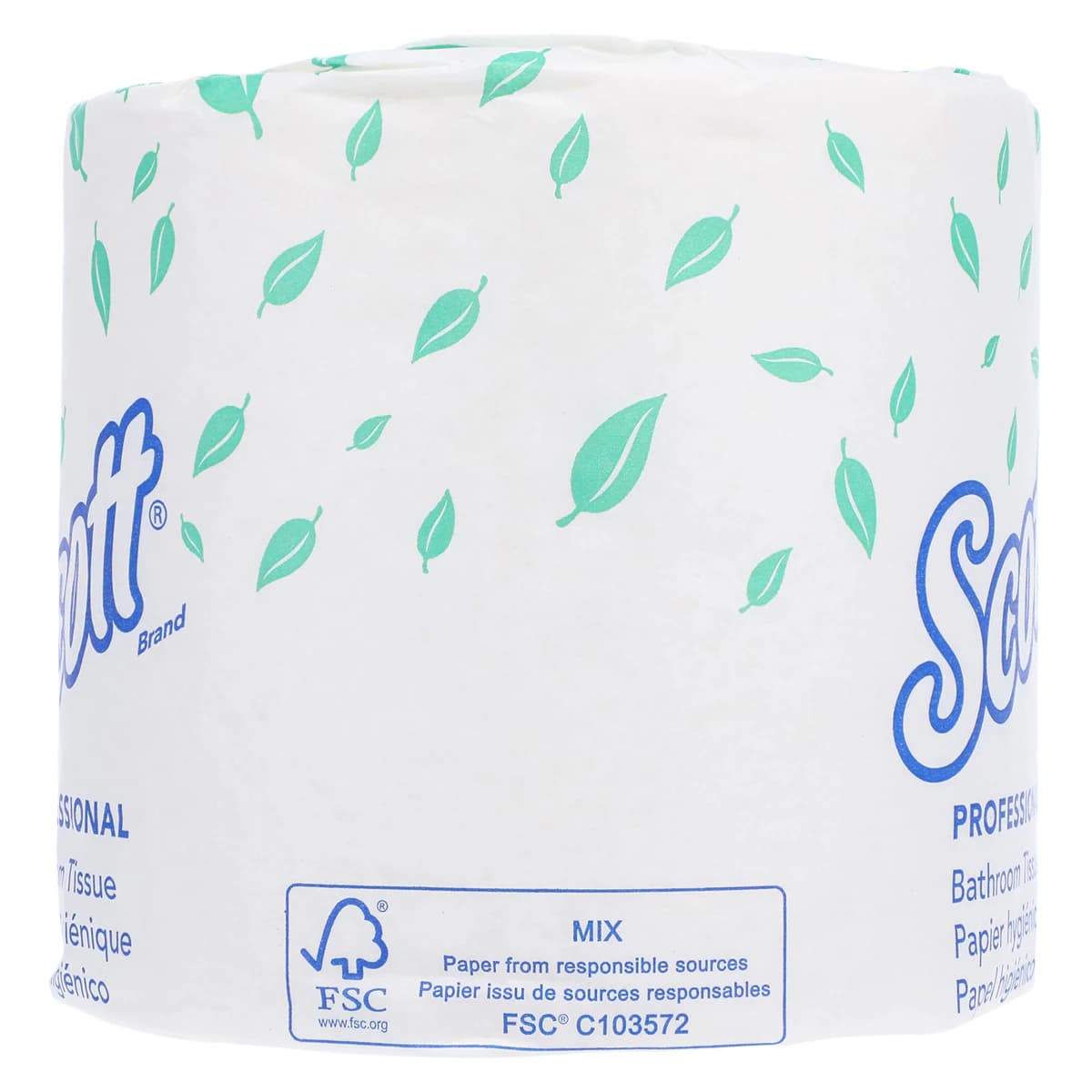 Scott Surpass Bathroom Tissue, 2-Ply, Standard Roll, 550 Sheets/Roll, 80 Rolls/Case, 04460 - Scott Bathroom Tissue Roll - Image 1