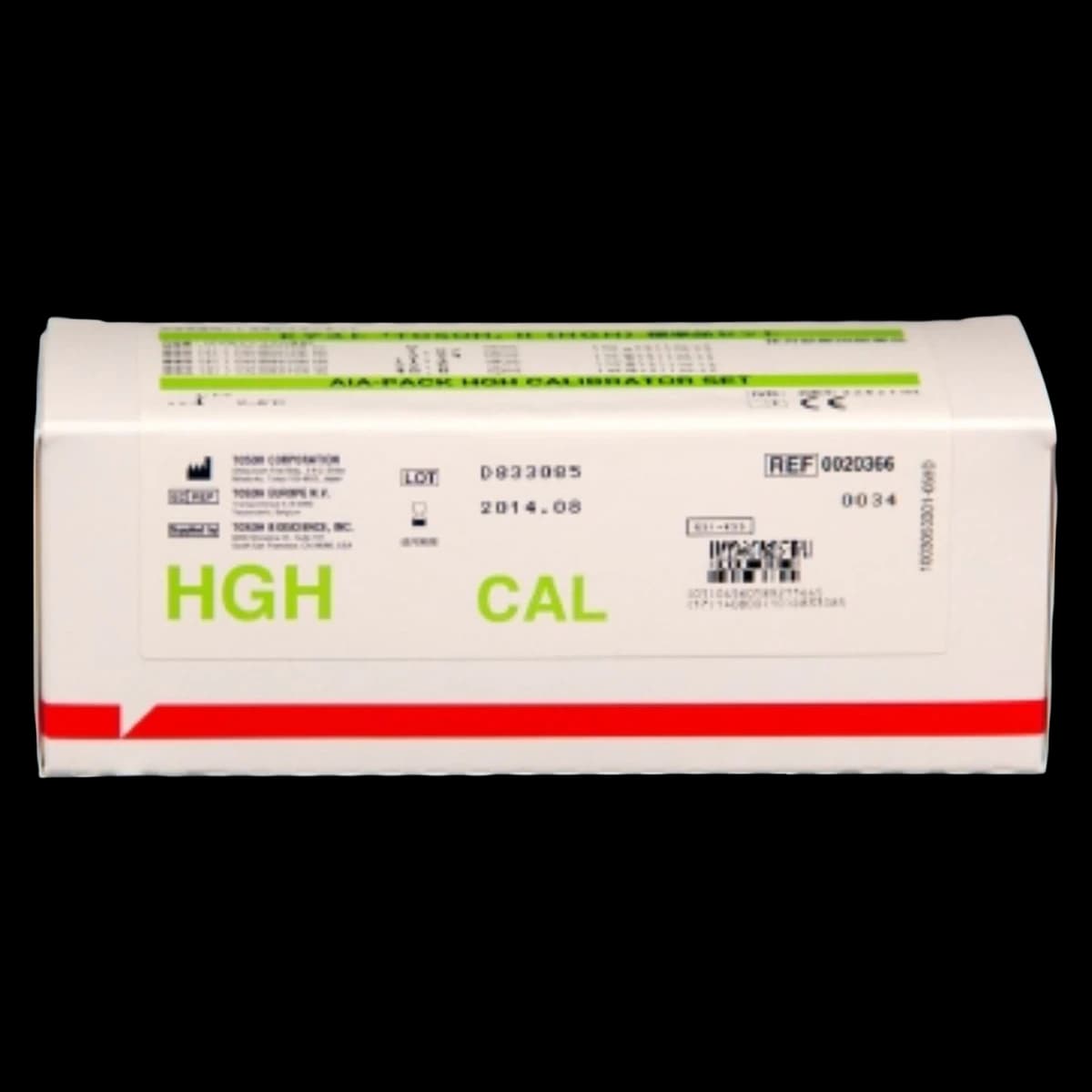 Tosoh AIA-PACK HGH Calibrator Set, 12 x 1 mL - Hgh Aia Pack Calibrator - Image 1
