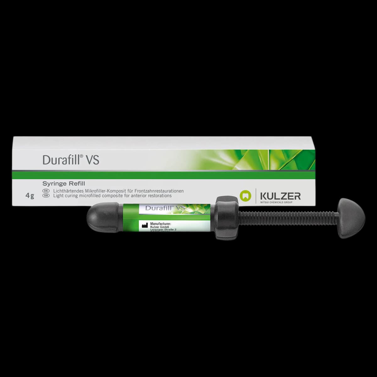 Durafill VS Light-Cure Composite Syringe Refill, A1 Shade, 4g, 66000008 - Durafill VS Filling Composite Syringe Refill - Image 1