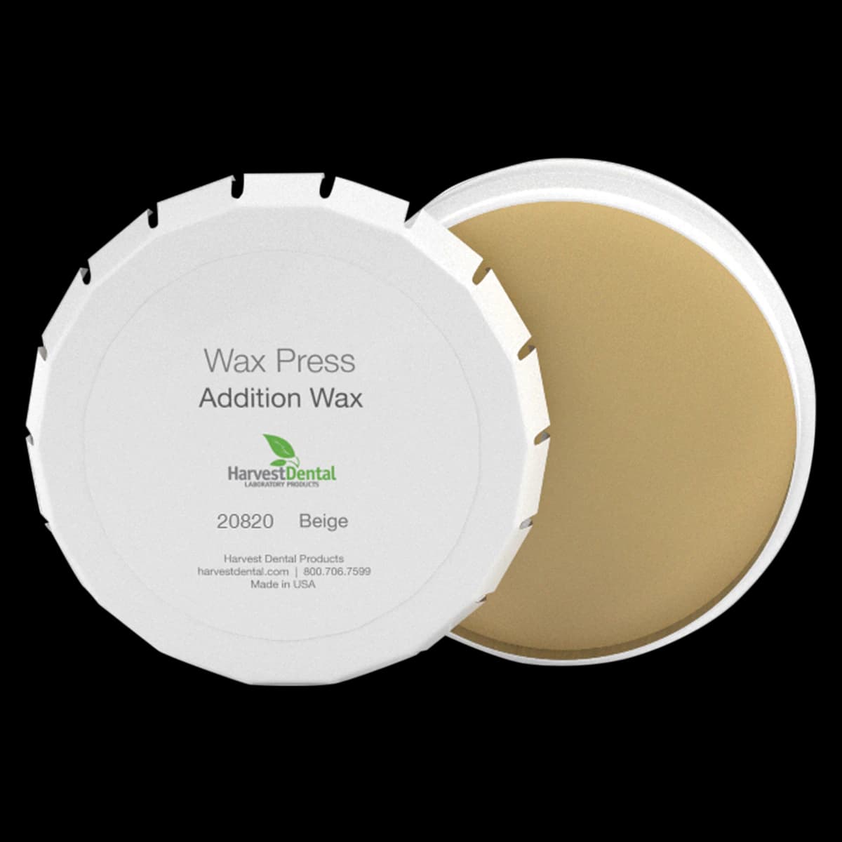 Harvest Wax Press Addition Wax, Beige, 20g - Harvest Wax Press - Addition Beige 20g - Image 1