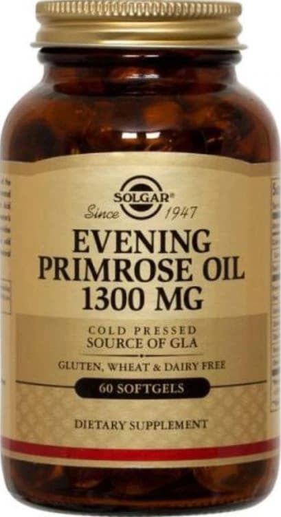 Garden of Life Evening Primrose Oil Supplement Softgels, 1300 mg, 60 Count - EVENING PRIMROSE OIL - Image 1