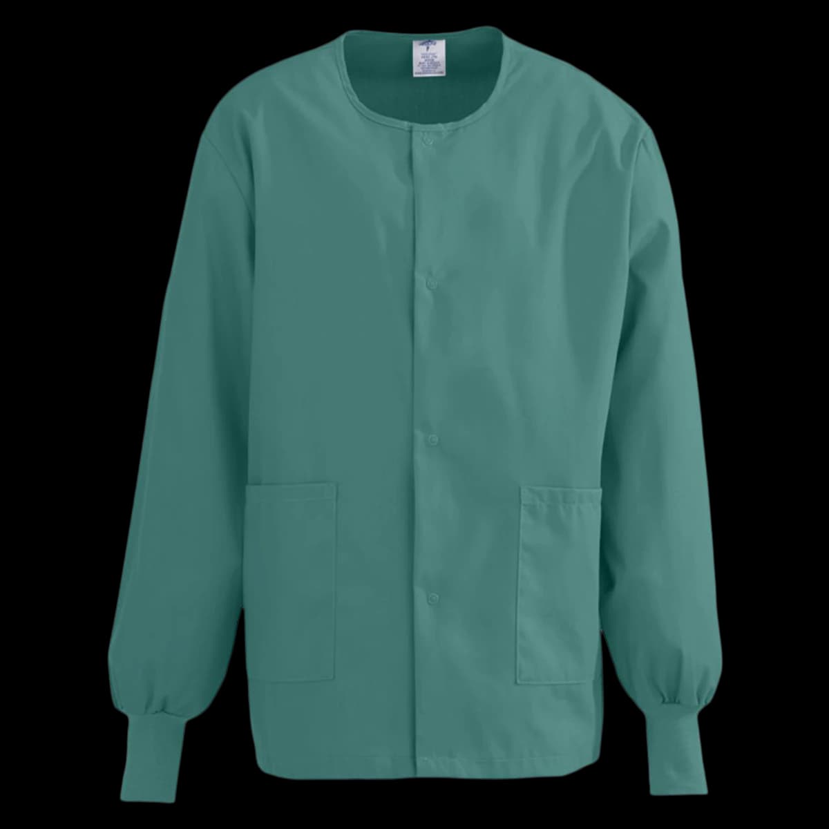ComfortEase Warm-Up Jacket, Adult Unisex, Evergreen, Medium, 8832 - Jacket Warm-Up Unisex Evrgreen - Image 1