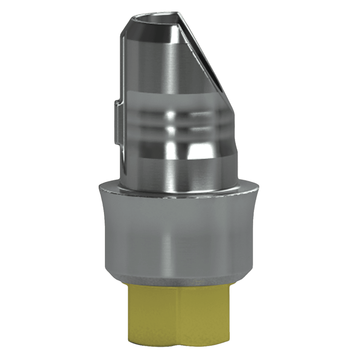 BioHorizons Hybrid Abutment Base, 2mm Collar, 3.5mm Platform - Hybrid Base 2mm Collar 3.5mm - Image 1