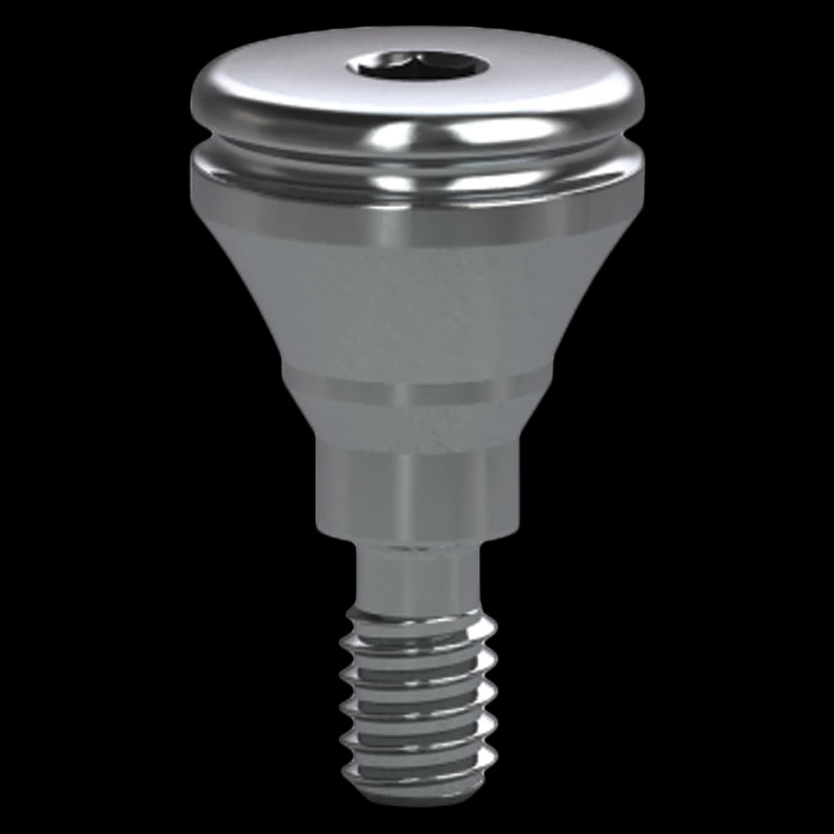 BioHorizons Extra Wide 3mm Healing Abutment, 3mm Height, Each - Extra Wide 3mm Healing 3mm Ht - Image 1