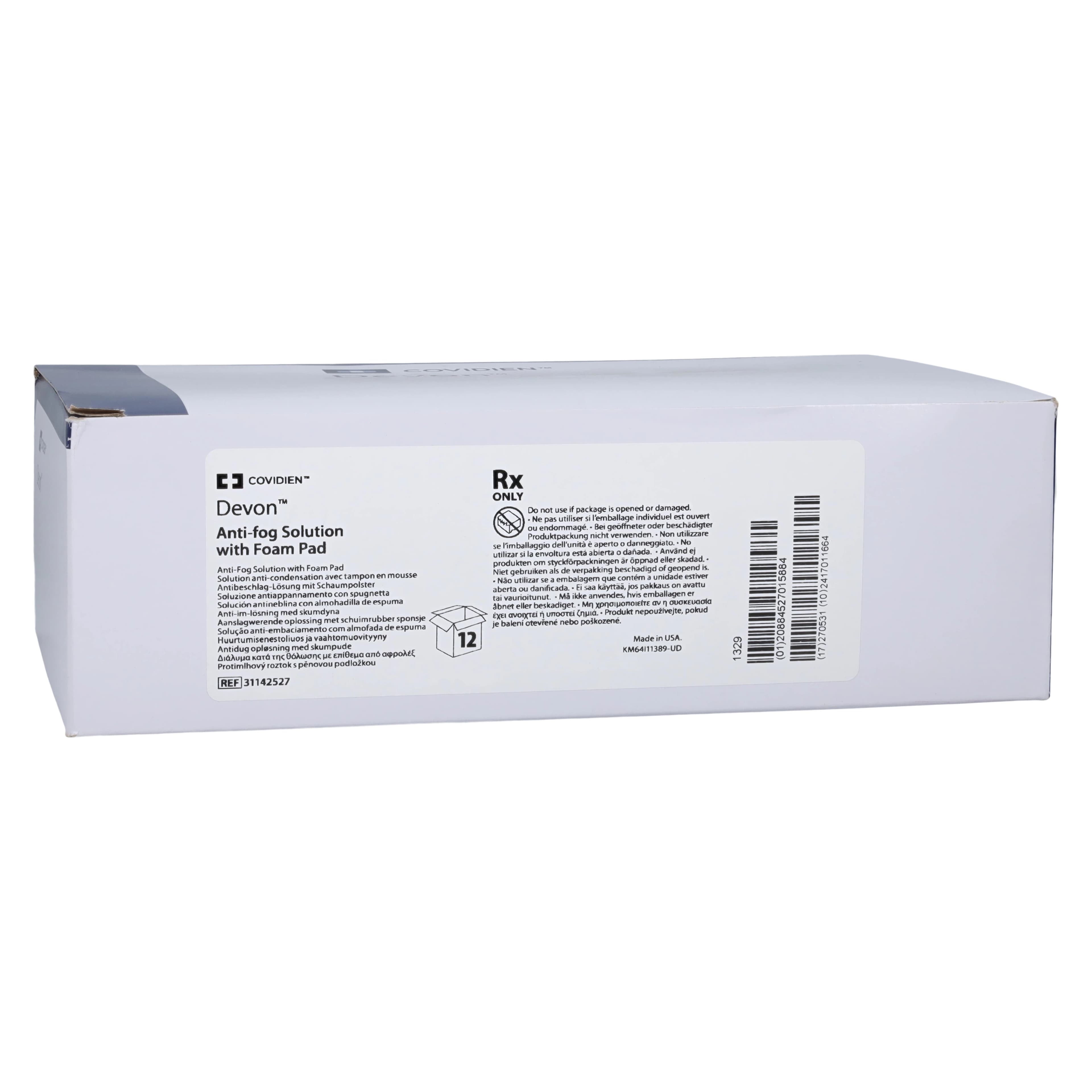 Solution Fog-Out Devon 3910, Anti-Fog Solution, 12/Box - Solution Fog-Out Devon 3910 - Image 1