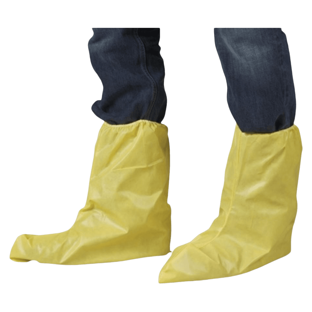 Lakeland Industries Cover Boot, Disposable, Yellow, Large/X-Large, 200 Pairs/Case - Cover Boot Yellow - Image 1