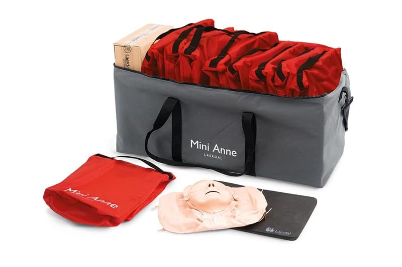 Laerdal Mini Anne Plus Manikin Kit, Light Skin, 10/Pkg - Mini Anne Plus Kit - Image 1