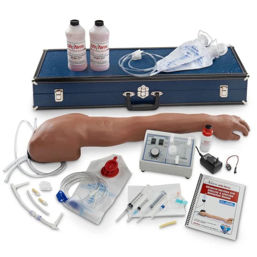 Life/form Advanced Venipuncture and Injection Arm with IV Arm Circulation Pump - Advanced Venipuncture Inj Arm - Image 1