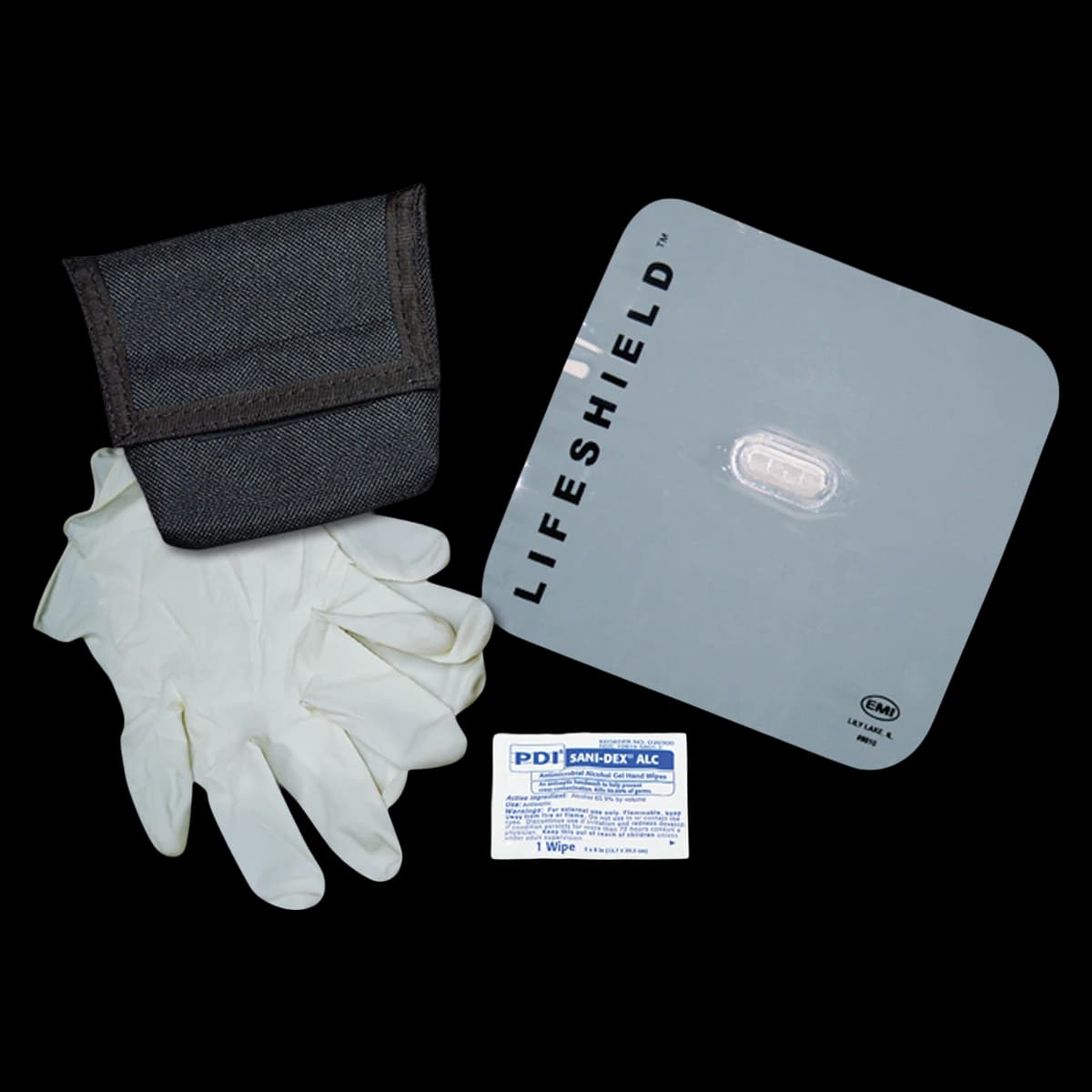 CPR Lifeshield Plus Airway Kit, 4.25" x 3" - CPR Lifeshield Plus 4.25" X 3. - Image 1