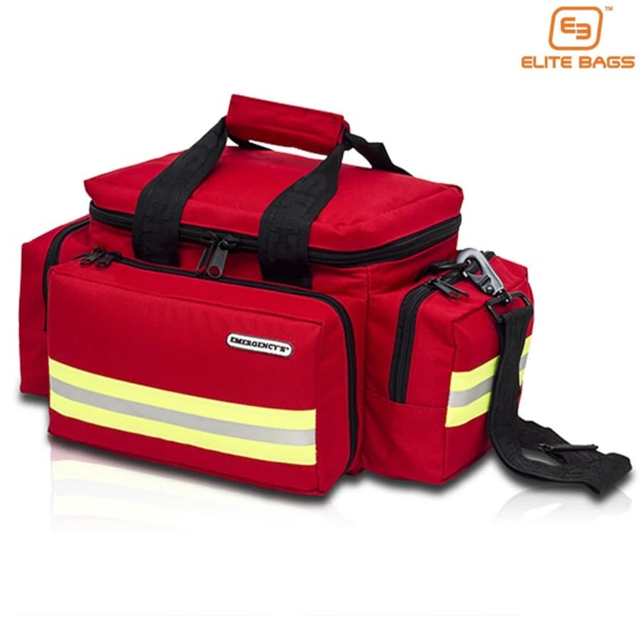 Elite Bags Emergency Transport Bag, Small, Red - Elite Small Duffle Red - Image 1
