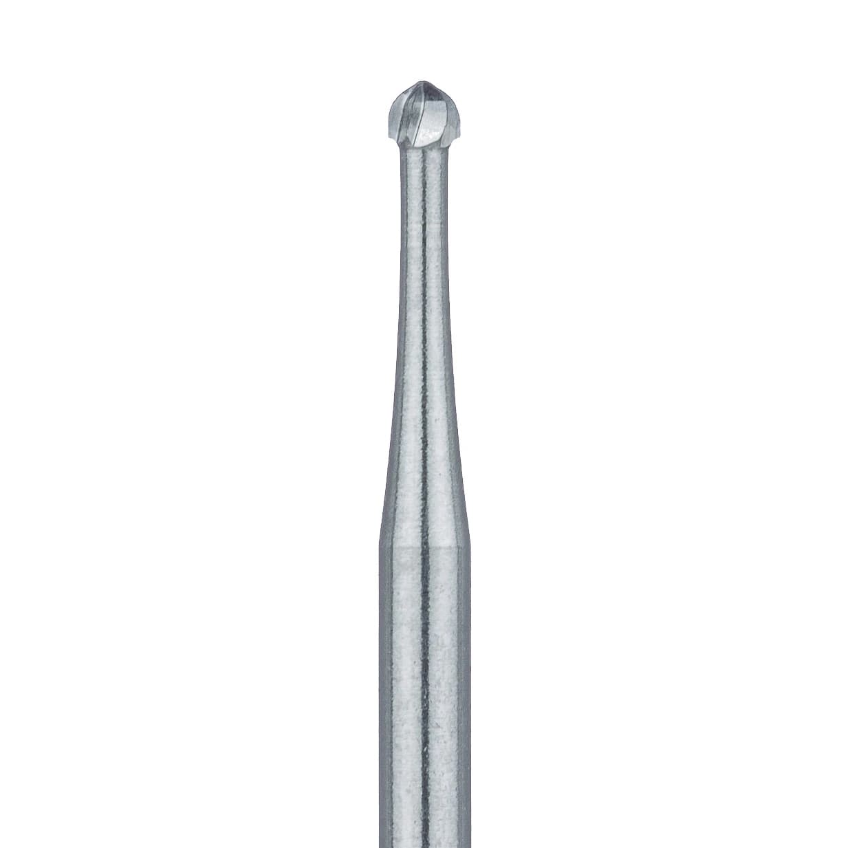 Meisinger HM1-012-FG Tungsten Carbide Bur, Round, #3, 1.2 mm, Friction Grip, 5/Pk - Operative Tungsten Carbide Burs, FG, Round, # 3, 1.2 mm, 5/Pk, HM1-012-FG - Image 1