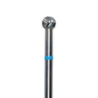 Meisinger HM 71-040 Lab Carbide Bur, Round, Medium, Plain Cut, HP, 4.0 mm, 1/Pkg - Lab Bur Carbide Cutters – S, Plain Cut, Medium, HM 71, Round, HP, 1/Pkg - Round, 4.0 mm Diameter - Image 1