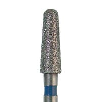 Meisinger 849-025-HP Diamond Bur, Round End Taper, Medium Grit, 2.5 mm Diameter, 5/Pack - Diamond Instruments – HP, Medium, Cone - Size #849-025-HP, 2.5 mm Diameter - Image 1