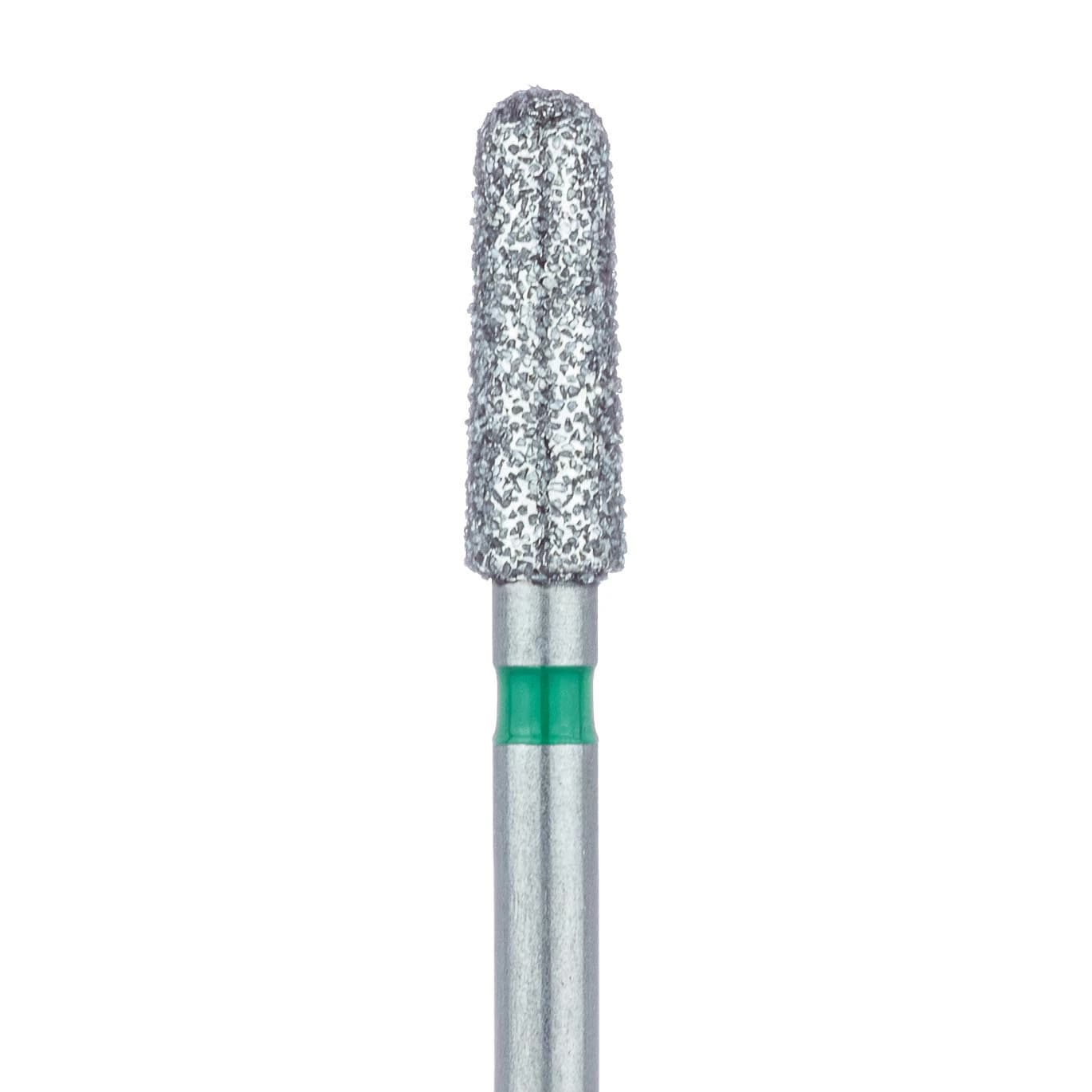 Meisinger Multi-Use Diamond Bur, FGSS, Round End Taper Chamfer, #849G, 2.5 mm, Coarse (Green), 5/Pk, 849G-025-SS - Meisinger Multi-Use Diamond Burs, FGSS, Round End Taper Chamfer, # 849G, 2.5 mm, Coarse, Green, 5/Pk, 849G-025-SS - Image 1