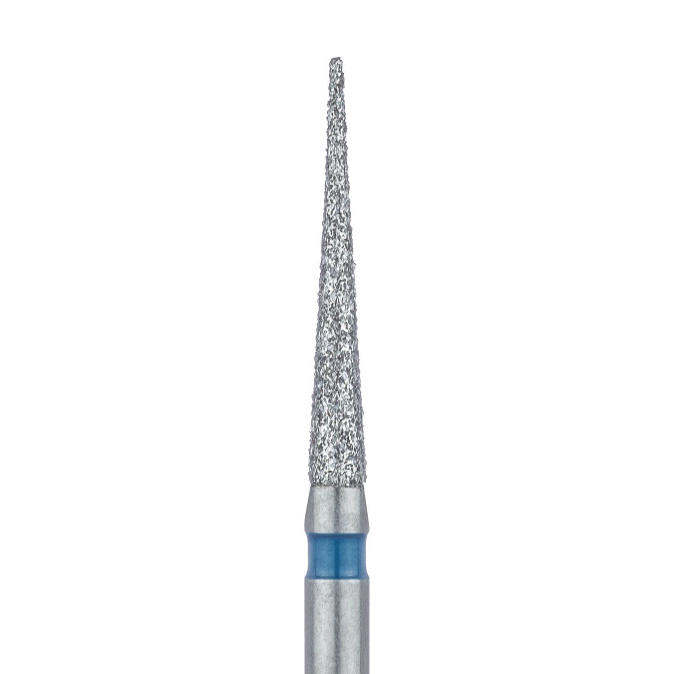 Meisinger Multi-Use Diamond Bur, Friction Grip, Long Needle, 859-014-FG, 1.4 mm Head, Medium Grit, Blue Ring, 5/Pk - Multi-Use Diamond Bur, Friction Grip, Long Needle, 859, 1.4 mm, Medium, Blue, 5/Pk, 859-014-FG - Image 1