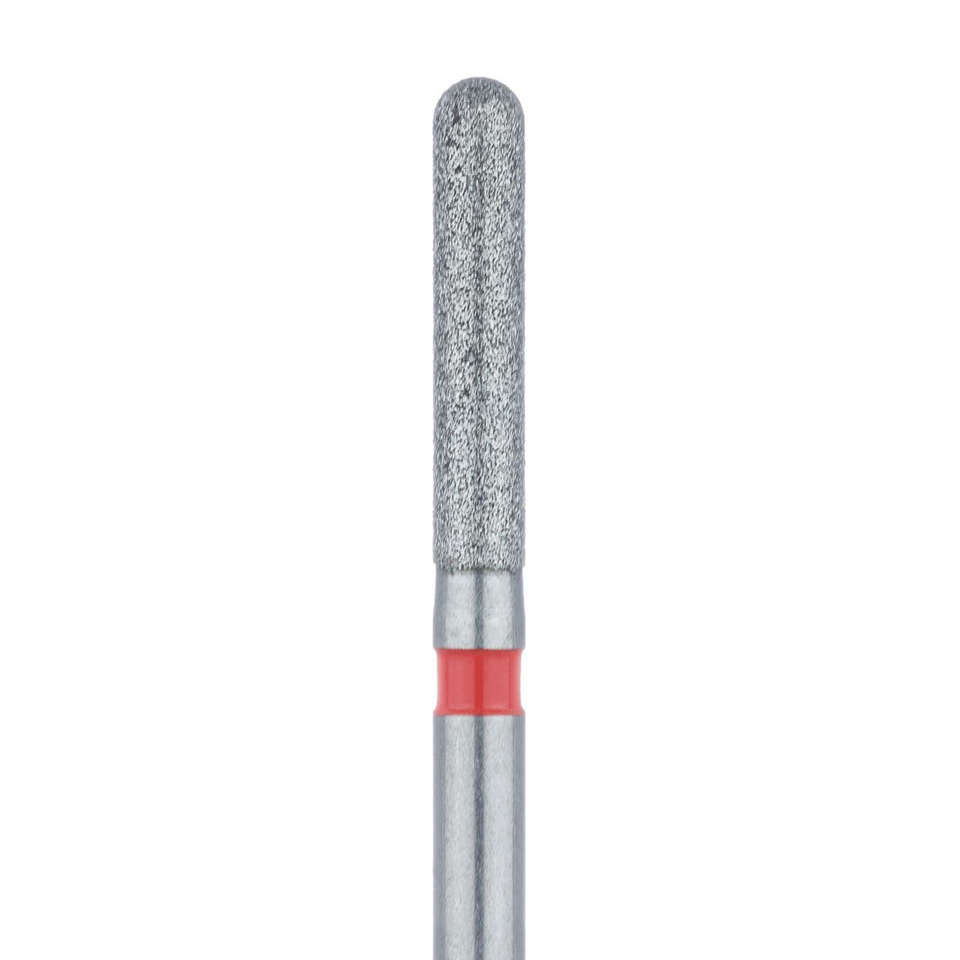 Meisinger Multi-Use Diamond Bur, FG, Round End Cylinder, #881F, 1.6 mm, Fine (Red), 5/Pk, 881F-016-FG - Meisinger Multi-Use Diamond Burs, FG, Round End Cylinder, # 881F, 1.6 mm, Fine, Red, 5/Pk, 881F-016-FG - Image 1