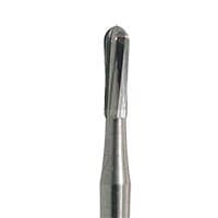 Meisinger FG Carbide Bur #1158, Round End Cylinder, Friction Grip, 1.2 mm Head, 100/Bx, C1158FG - Meisinger FG Carbide Burs - Clinic-Packs - #1158 - Image 1