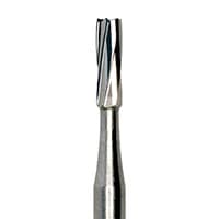 Meisinger Tungsten Carbide Bur #59 (HM 21-014), Cylinder/Straight Fissure, HP, 1.4 mm Diameter, 4.5 mm Head Length, 44.5 mm Shank, 5/Pkg - Tungsten Carbide Burs, 5/Pkg - Cylinder – 59/HM 21-014, HP, 1.4 mm Diameter, 4.5 mm Head Length, 44.0 mm Shank Length - Image 1