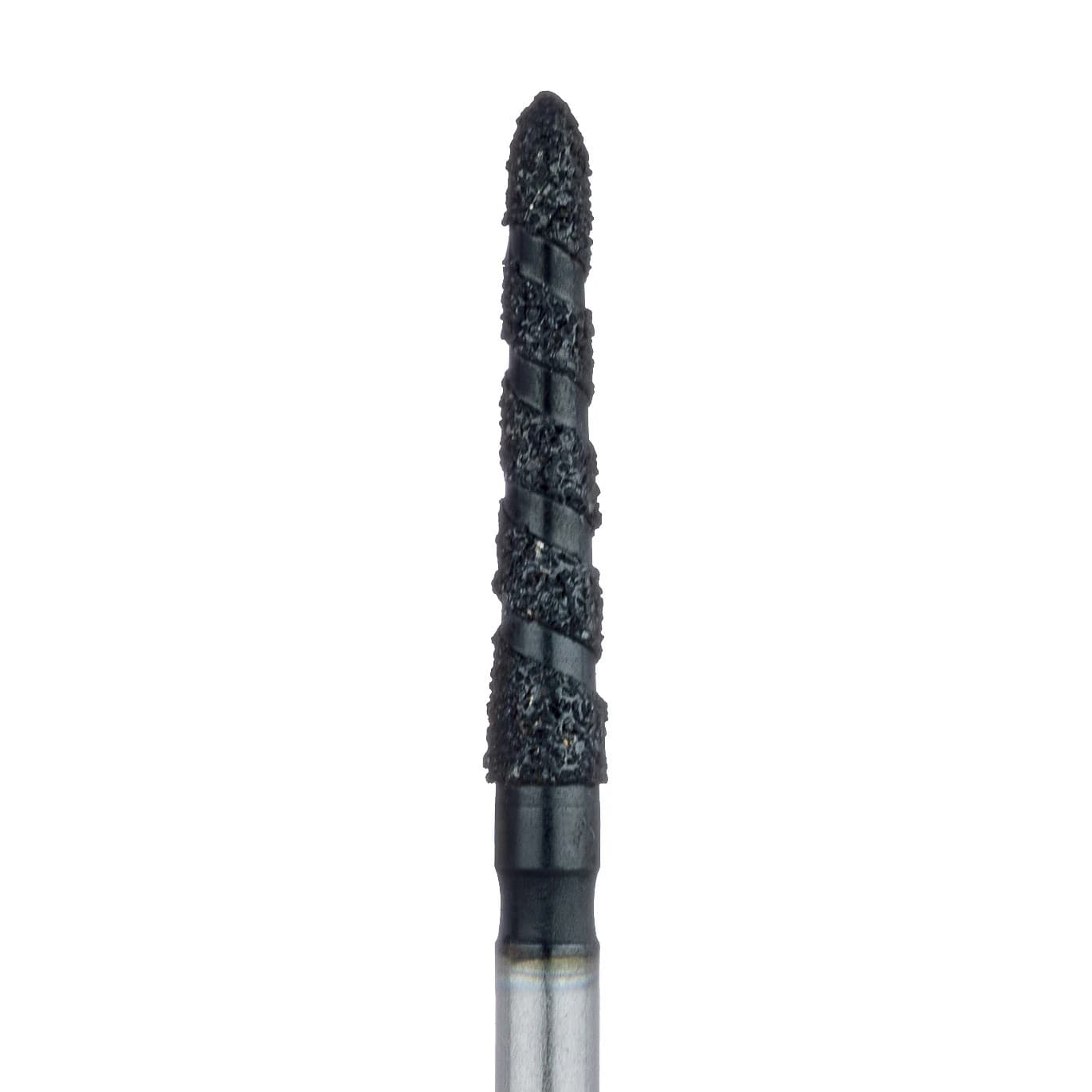 Meisinger Black Cobra Diamond Bur, FG, Super Coarse, Long Modified Chamfer, 1.8mm, B879-018, 5/Pack - Meisinger FG Black Cobra Diamonds - 879-018 - Image 1