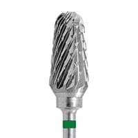 Meisinger HM79HX-060 Lab Carbide Bur, Coarse Round End Taper, X-Cut, HP, 6.0 mm, 1 Each - Lab Bur Carbide Cutters – HX, X Cut, Coarse, HP, 1/Pkg - Size 79HX, 6.0 mm Diameter - Image 1