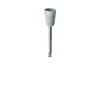 Meisinger White RA Porcelain Polisher Cup, Medium, Inverted Cone, 7mm, Coarse Grit, Intraoral, 5/Pack, 9653V - 9653V WHITE RA PORCELAIN MED PREPOLISHER (5) - Image 1
