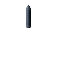 Meisinger 9687V-060 Universal Flexible Polisher, Unmounted, Black, Cylinder Pointed End, 6.0 mm, 10/Pkg - Meisinger Polisher UNM - Image 1