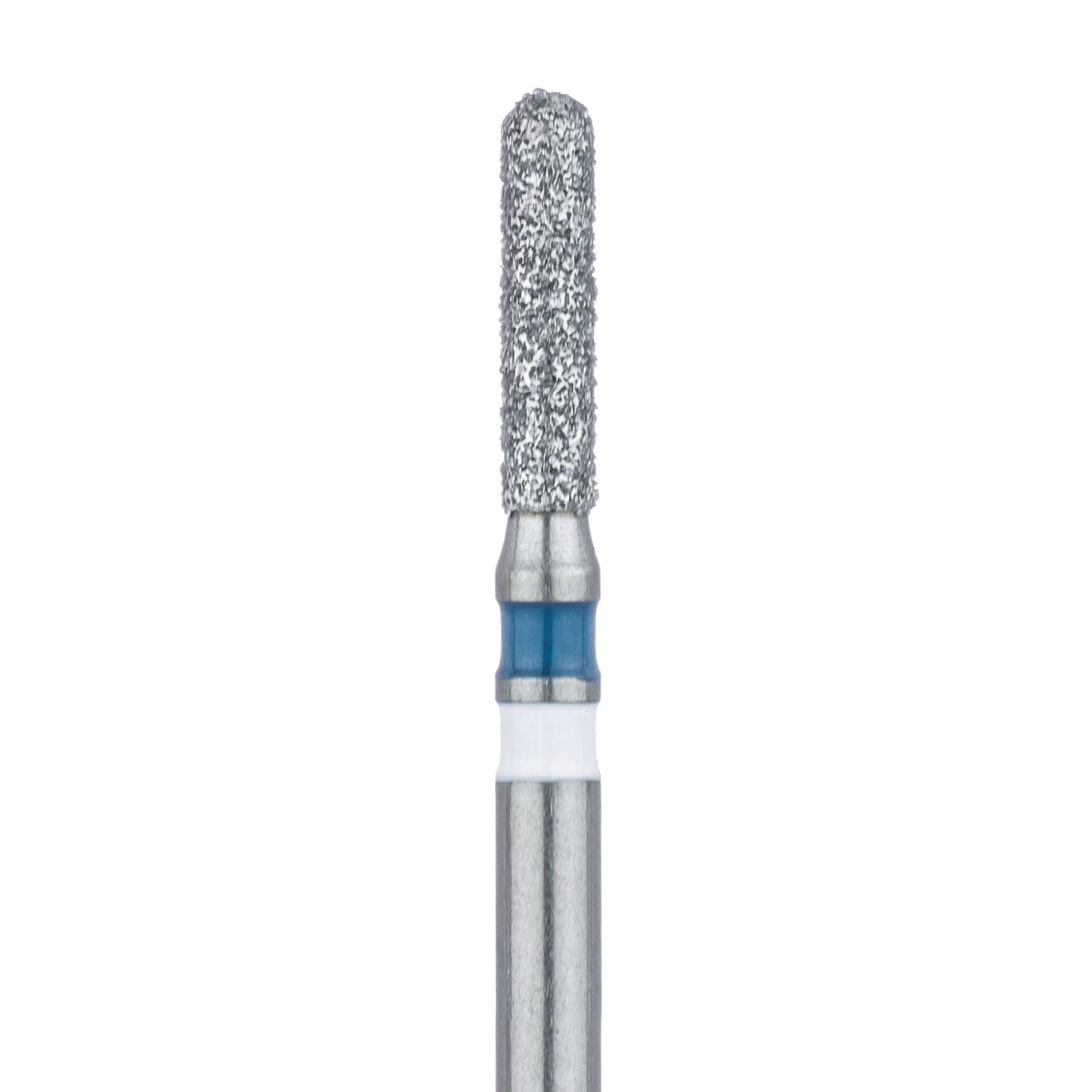Meisinger Zirconia Diamond Bur, FG, Round End Cylinder, #838-014M, 1.4 mm, Medium Grit, Blue, 5/Pk, Z838L-014-FG - Zirconia Diamond Bur, FG, Round End Cylinder, # 838-014M, 1.4 mm, Medium, Blue, 5/Pk, Z838L-014-FG - Image 1
