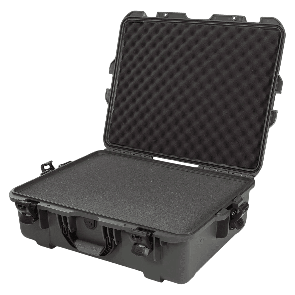 Nanuk 945 Hard Case with Foam, Olive, 25.1 x 19.9 x 8.8 in, Carry Handle - Case 945 w/Foam Olv - Image 1