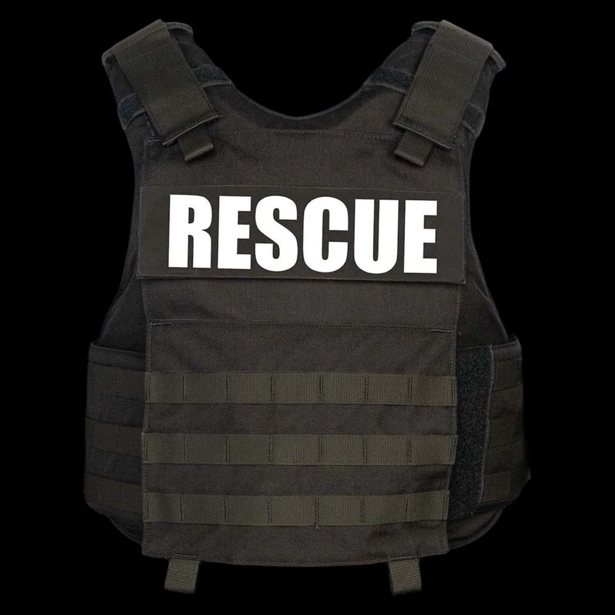 North American Rescue Ballistic Vest, Black - NAR Ball Vest - Blk - Image 1
