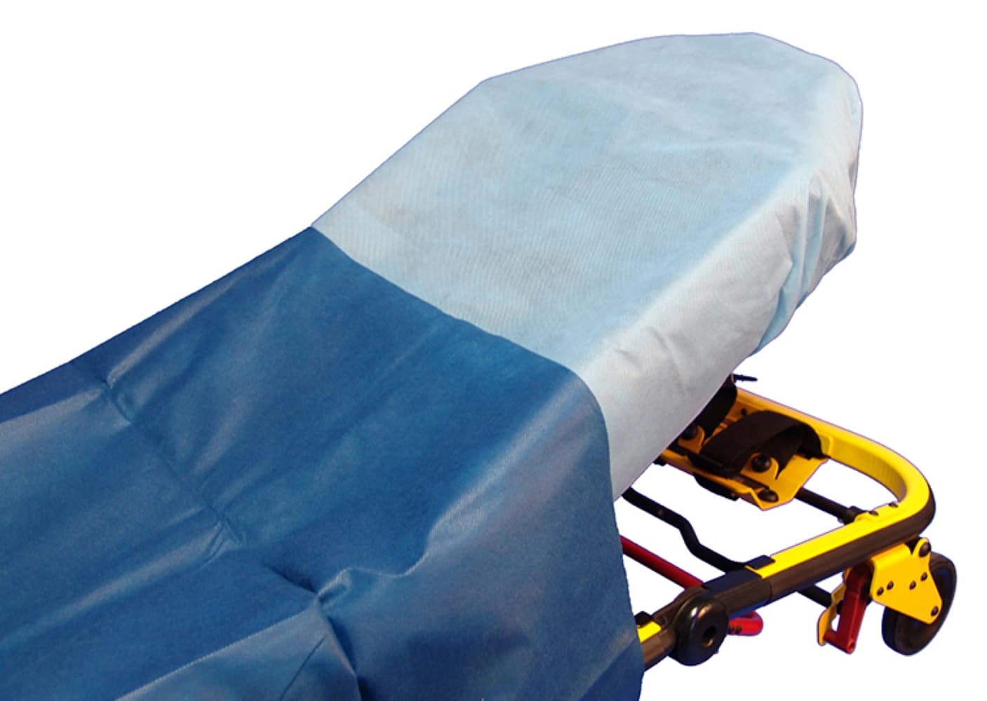 SureFit Privacy Flat Sheet, Non-Sterile, 84 in x 40 in, Blue, 50/Case - SureFit Flat Sheet FR Blue - Image 1
